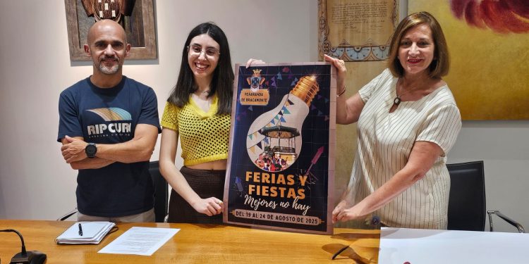 Peñaranda ya tiene cartel de las Ferias y Fiestas: un diseño creado por Paula Rodríguez e inspirado en el histórico mural «Philips»