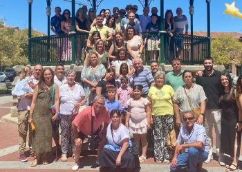 Medio centenar de integrantes de la familia de los «Pichis» se reúne en Peñaranda para compartir un emotivo encuentro