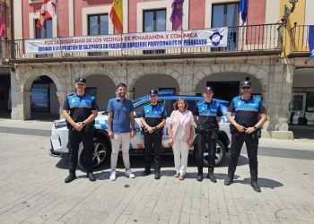 Peñaranda completa la plantilla de la Policía Local tras dar la bienvenida a dos nuevos agentes que inician sus prácticas