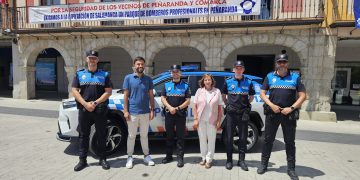 Peñaranda completa la plantilla de la Policía Local tras dar la bienvenida a dos nuevos agentes que inician sus prácticas