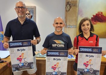 El spinning solidario llenará la plaza de Peñaranda el día 18 con una recogida de alimentos no perecederos y productos de higiene