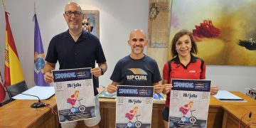 El spinning solidario llenará la plaza de Peñaranda el día 18 con una recogida de alimentos no perecederos y productos de higiene