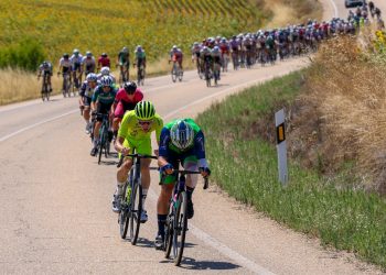 Todo listo en Peñaranda para recibir mañana la Vuelta Ciclista a Castilla y León con una meta volante en la calle del Carmen
