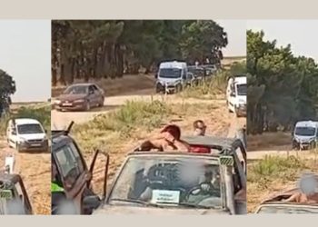 El alcalde de Cantalpino se salta «a la torera» la prohibición de la Junta en materia de incendios y usa pirotecnia en pleno campo