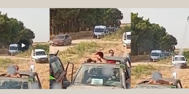 El alcalde de Cantalpino se salta «a la torera» la prohibición de la Junta en materia de incendios y usa pirotecnia en pleno campo