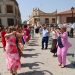 Palaciosrubios desafía a la ola de calor y acompaña a su patrona, la Virgen de las Nieves, sin faltar las jotas tradicionales