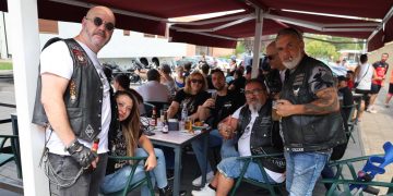 Peñaranda «ruge» con los moteros: éxito de convocatoria en la IX edición de la concentración organizada por Comando Bracamonte