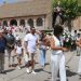 Aldeaseca de la Frontera dedica a la patrona las jotas típicas en una procesión acortada este año por las altas temperaturas