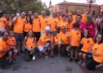 Peñaranda vive ya la algarabía de sus Ferias y Fiestas con las peñas abarrotando la plaza y su primer chupinazo «grabado»