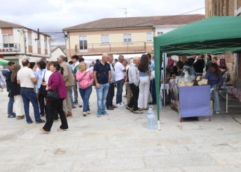 La III edición del Mercado Villa Áurea llena de ambiente la plaza de Villoria en plena cuenta atrás para las celebraciones de la Vega
