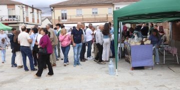 La III edición del Mercado Villa Áurea llena de ambiente la plaza de Villoria en plena cuenta atrás para las celebraciones de la Vega