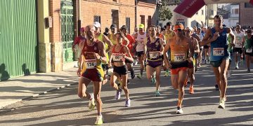 Juan Bueno y Alba León ganan la X carrera solidaria Virgen de la Vega celebrada en Villoria y que ha recaudado fondos para Aspace