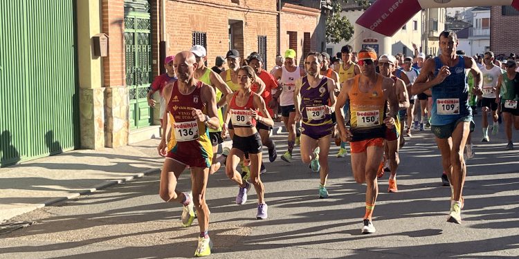 Juan Bueno y Alba León ganan la X carrera solidaria Virgen de la Vega celebrada en Villoria y que ha recaudado fondos para Aspace