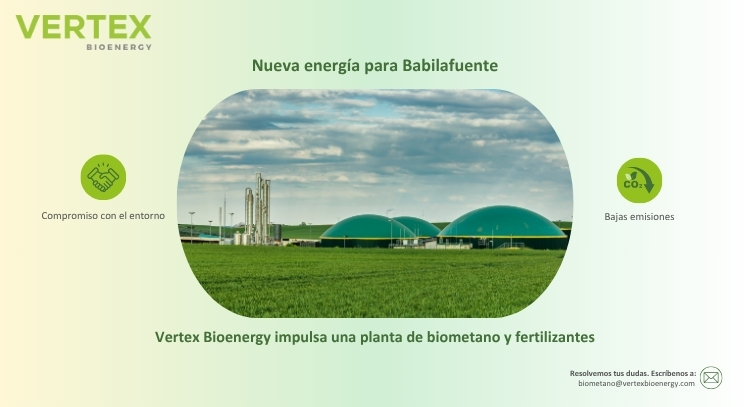 Vertex biometano anuncio patrocinio fiestas