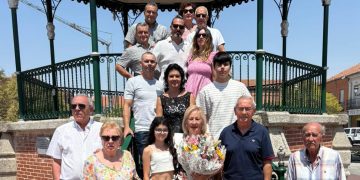 Pablo y Beni celebran en Peñaranda sus Bodas de Oro junto a sus familiares y en una jornada repleta de recuerdos y vivencias