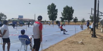 El Campo de Peñaranda acoge la II edición del Campeonato Nacional de Calva con un gran ambiente en el parque Álvaro Pinto