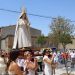 Cantalpino acompaña a la Virgen de la Asunción al ritmo del tamboril de Rufo en una mediodía con un intenso calor