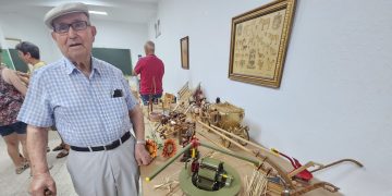 Jesús Martín Sánchez muestra en Cantaracillo la «Naturaleza tallada» que evoca tiempos pasados y tradiciones del medio rural