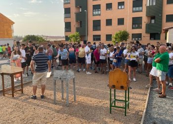 Peñaranda disfruta del Interpeñas de calva y rana con un gran ambiente en las pistas municipales Juan Sánchez Verdes