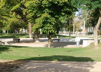 Peñaranda destina casi 97.000 euros a la segunda fase de las obras de mejora y reparación del parque de Los Jardines