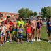 Peñaranda acoge la exhibición de triatlón infantil y entrenamiento para adultos en pleno prólogo para sus Ferias y Fiestas