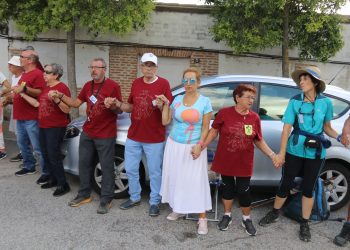 La Marcha Teresiana rendirá un emotivo homenaje al peñarandino Carmelo Plaza, un peregrino que participó en 44 ediciones
