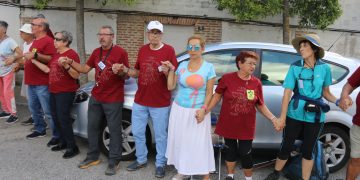 La Marcha Teresiana rendirá un emotivo homenaje al peñarandino Carmelo Plaza, un peregrino que participó en 44 ediciones