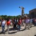 Alaraz vuelve al monte para honrar al Cristo con misa, procesión en el entorno de la ermita y una paella para 700 comensales