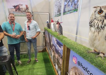 Abiocontrol participa en Salamaq 2025 y presenta sus servicios: desde exhibiciones de cetrería a servicio de gestión de plagas