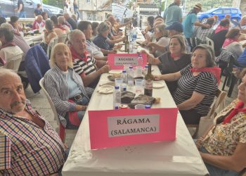 Vecinos de Rágama participan en un nuevo encuentro de Comunidad Viva Castilla y León celebrado en Lubián (Zamora)