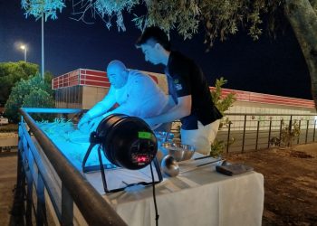 Los Álamos Laboratorio Gastronómico sorprende en Salamaq con una brillante degustación en la carpa de Salamanca en Bandeja