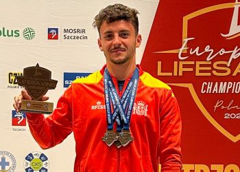 El salmoraleño Marco Plazuelo revalida el oro del 2023 y, a pesar de una lesión en la pierna, logra de nuevo ser campeón de Europa