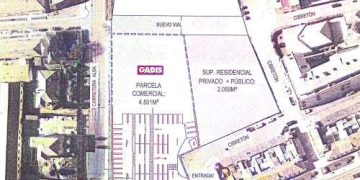 Así se plantea la urbanización de la era de los Guardias en Peñaranda: un nuevo súper, suelo para viviendas y una calle