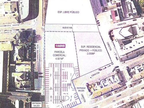 Así se plantea la urbanización de la era de los Guardias en Peñaranda: un nuevo súper, suelo para viviendas y una calle