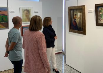 La exposición «Lienzos de luz y de sombra» llega al CDS de Peñaranda con las obras de 29 artistas vinculados a Salamanca