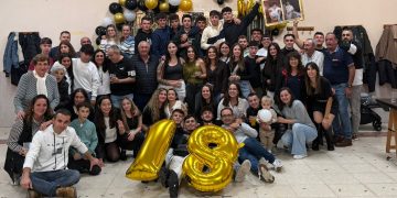 Iker celebra su mayoría de edad con una gran fiesta flamenca en Villaflores acompañado por su familia y por sus mejores amigos