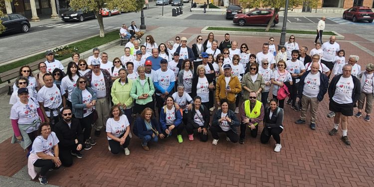 Desde Villar de Gallimazo a Peñaranda caminando juntos para intentar conseguir una sociedad más cardioprotegida