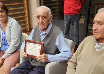 Olimpio Criado López «histórico» alguacil de Aldeaseca de la Frontera se convierte en un nuevo centenario de la provincia