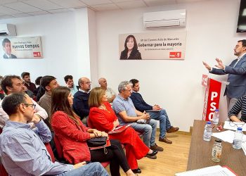 «Allí donde hay un gobierno socialista, hay un espacio donde la política funciona”: el comité provincial del PSOE en Peñaranda