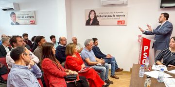 «Allí donde hay un gobierno socialista, hay un espacio donde la política funciona”: el comité provincial del PSOE en Peñaranda