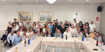 Los cinco hermanos de la familia Rodríguez Zamarreño logran reunirse en Peñaranda en un emotivo y esperado reencuentro