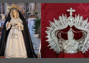 La Virgen de la Soledad protagonizará en Peñaranda uno de los estrenos de la Semana Santa 2026 con una corona imperial
