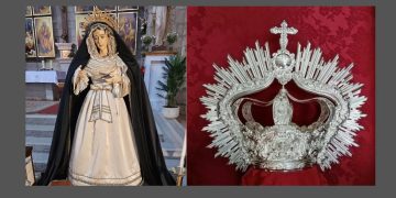 La Virgen de la Soledad protagonizará en Peñaranda uno de los estrenos de la Semana Santa 2026 con una corona imperial