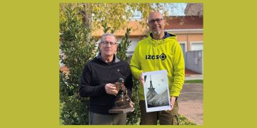 Ángel García y Miguel Manjón donan dos de sus obras para la subasta solidaria de la cena del «Peñarandino del Año 2025»