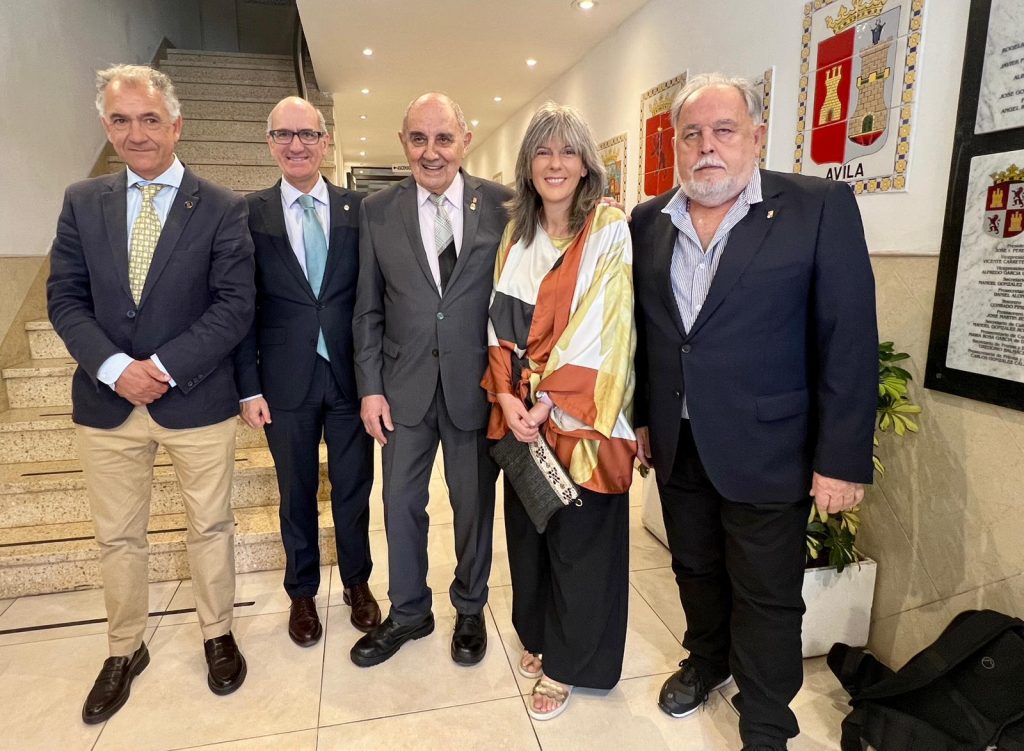 F 3 Centro CyL Mar de Plata. Directiva y Jose Perez Pinar