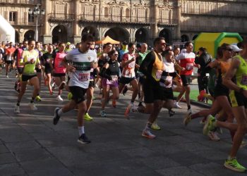 El «Ciudad de Peñaranda» y el «Atletismo Macotera Jamón Prim», en el podium de la carrera popular contra la violencia de género