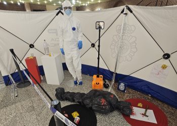 Un cadáver en el zaguán del CDS de Peñaranda: «Bracamonte en Negro» convierte la localidad en la capital de la novela negra