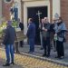 Peñaranda recuerda a los difuntos con el rezo del rosario en el cementerio en una procesión con la imagen de la Virgen dolorosa