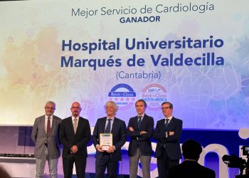 El servicio de Cardiología del Hospital Marqués de Valdecilla, con José María de la Torre al frente, logra el premio Best in Class