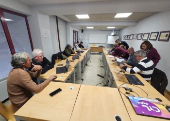 Los primeros voluntarios de Protección Civil inician en Peñaranda la formación presencial y harán otra sesión con la Policía Local